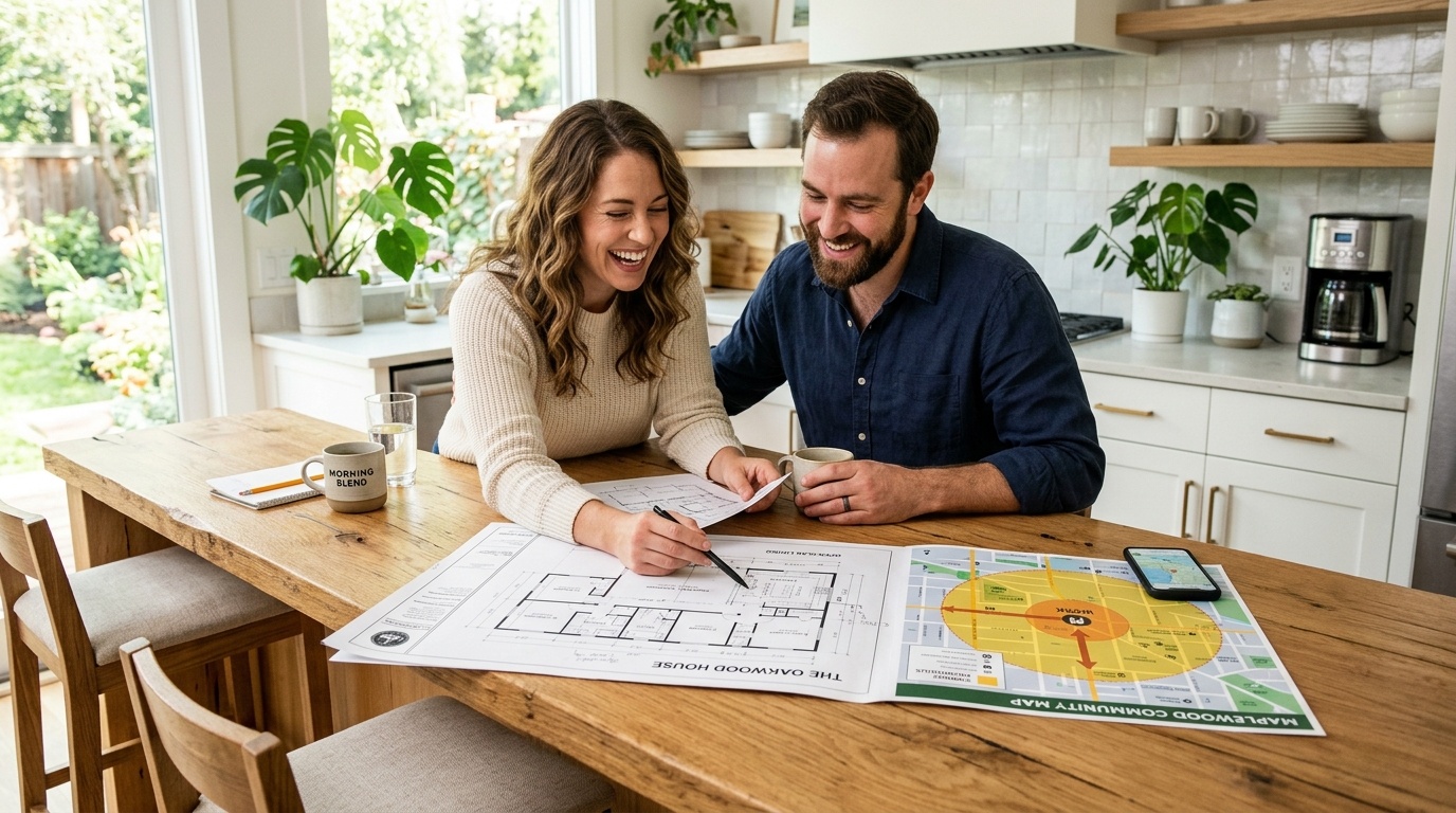 The First-Time Home-Hunting Roadmap: The 40-Minute Radius Rule, Sorting Needs from Wants, and New vs. Used Properties